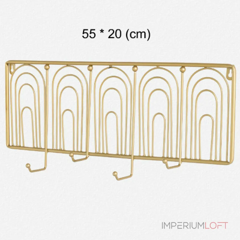 Дизайнерский настенный декор вешалка в прихожую LaLume-KKK00272  от ImperiumLoft