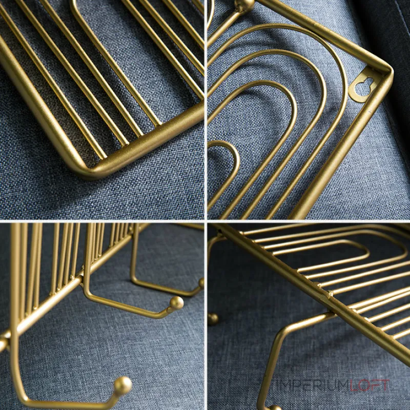 Дизайнерский настенный декор вешалка в прихожую LaLume-KKK00272  от ImperiumLoft