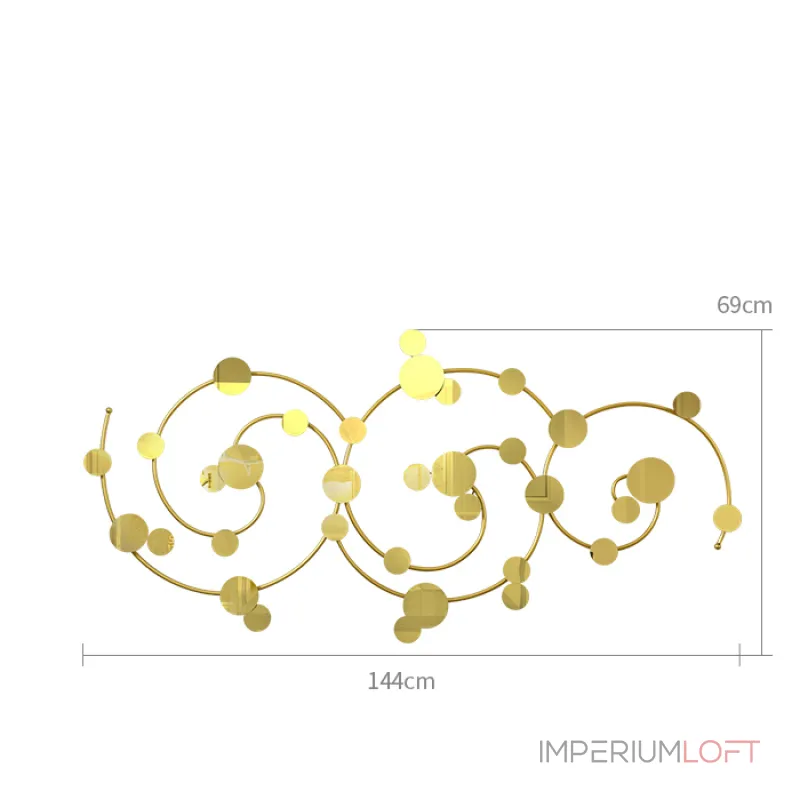 Дизайнерский настенный декор LaLume-KKK00186 от ImperiumLoft