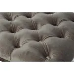 Банкетка серая велюровая GY-BEN7834-GR от ImperiumLoft