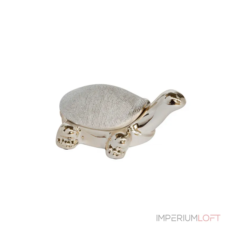 Статуэтка Черепашка серебряная 18H2592S-11 от ImperiumLoft Статуэтка Черепашка серебряная 18H2592S-11 от ImperiumLoft