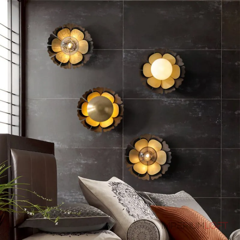 Настенное бра CAMELLIA WALL A от ImperiumLoft