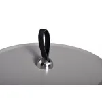 Столик журнальный круглый (кожаная отделка) 58DB-ET17040 от ImperiumLoft