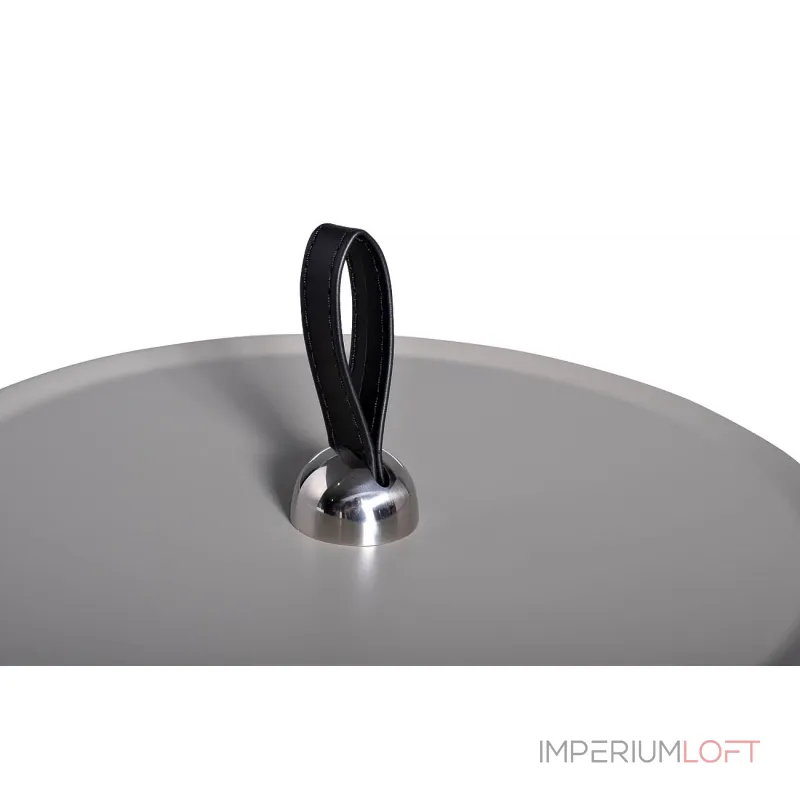 Столик журнальный круглый (кожаная отделка) 58DB-ET17040 от ImperiumLoft Столик журнальный круглый (кожаная отделка) 58DB-ET17040 от ImperiumLoft