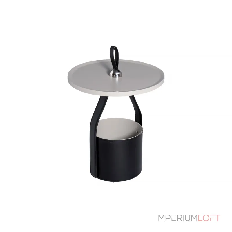 Столик журнальный круглый (кожаная отделка) 58DB-ET17040 от ImperiumLoft Столик журнальный круглый (кожаная отделка) 58DB-ET17040 от ImperiumLoft