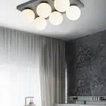 Потолочный светильник BOARD ORB L6 Grey