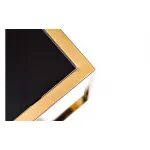 Стол журнальный приставной 13RXNT5076L-GOLD от ImperiumLoft