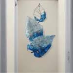 Дизайнерский настенный декор листья LaLume-KKK00125 от ImperiumLoft