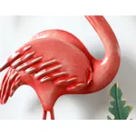 Дизайнерский настенный декор фламинго в рамке LaLume-KKK00131 от ImperiumLoft