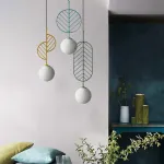 Подвесной светильник LEAF B Голубой от ImperiumLoft