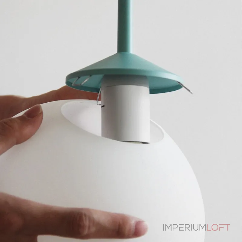 Подвесной светильник LEAF B Голубой от ImperiumLoft