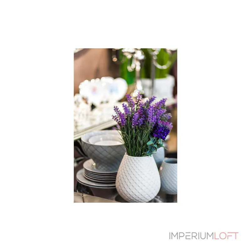 Веточка лаванды с 8 цветками 8J-1105B0031 от ImperiumLoft