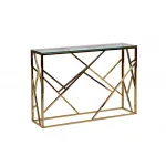 Консоль со стеклянной столешницей Голд GY-CST2051214GOLD от ImperiumLoft