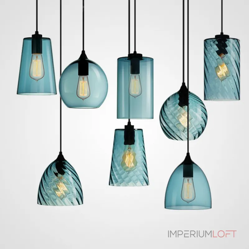 Подвесной светильник CL RIB D Blue