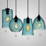 Подвесной светильник CL RIB D Blue