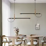 Подвесная люстра BARCKER Light wood от ImperiumLoft