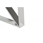 Столик журнальный квадратный с прозрачным стеклом (цвет хром) 47ED-ET008 от ImperiumLoft