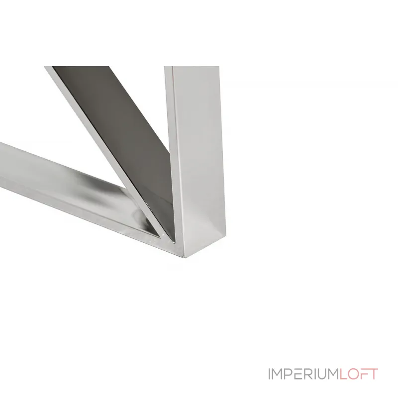 Столик журнальный квадратный с прозрачным стеклом (цвет хром) 47ED-ET008 от ImperiumLoft Столик журнальный квадратный с прозрачным стеклом (цвет хром) 47ED-ET008 от ImperiumLoft