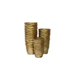 Кашпо напольное золотое ZS-C845-26 от ImperiumLoft