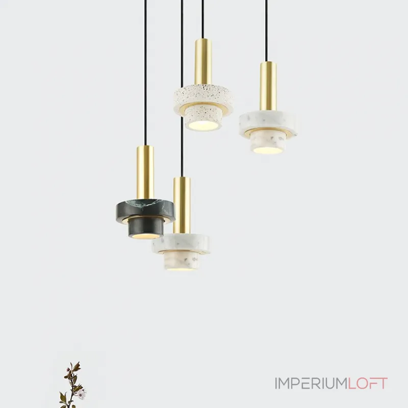 Подвесной светильник CADIS Белый мрамор от ImperiumLoft