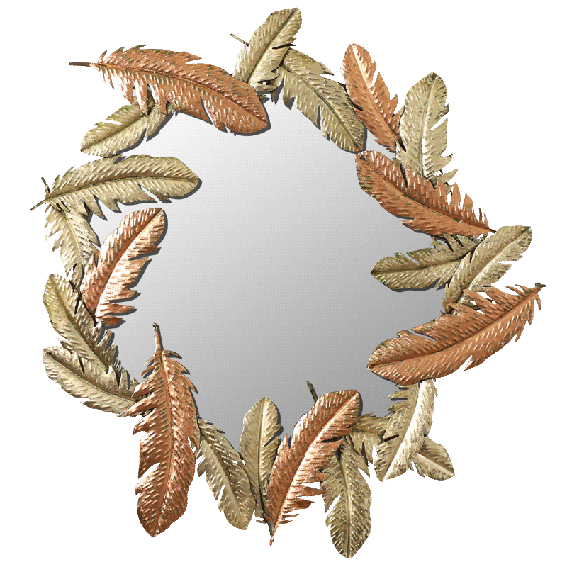 Дизайнерское зеркало перо LaLume-KKK00161 от ImperiumLoft