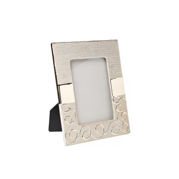 Фоторамка керамическая серебряная 18H2576-17