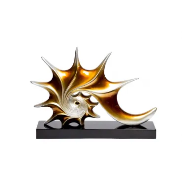 Статуэтка Абстракция (золотая) D5234