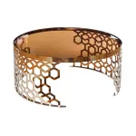 Стол журнальный круглый 13RXCT8012-GOLD от ImperiumLoft