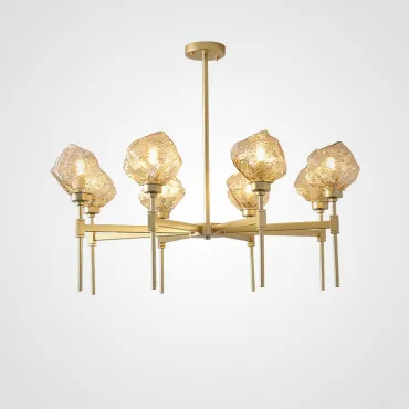 Люстра на штанге TORCH 8 Янтарный Люстра на штанге TORCH 8 Янтарный