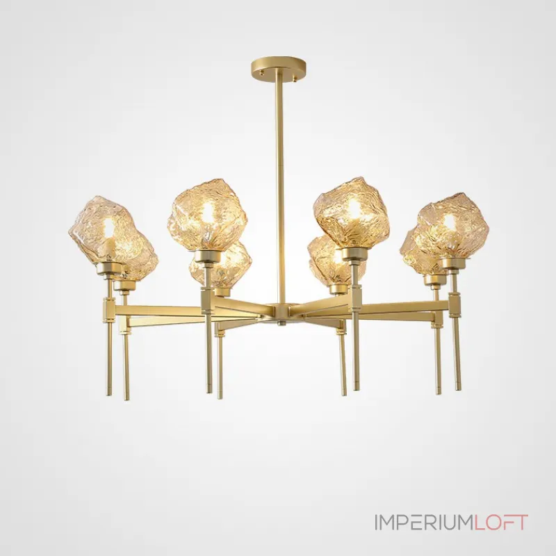 Люстра на штанге TORCH 8 Янтарный Люстра на штанге TORCH 8 Янтарный