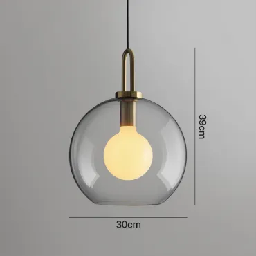 Подвесной светильник GAUSS шар 30 прозрачный