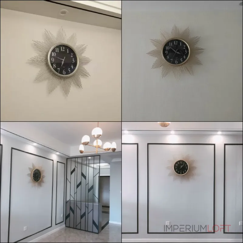 Дизайнерский настенный декор часы LaLume-KKK00369 от ImperiumLoft Дизайнерский настенный декор часы LaLume-KKK00369 от ImperiumLoft