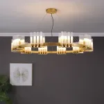 Люстра на штанге FOUNTAIN L100 Gold