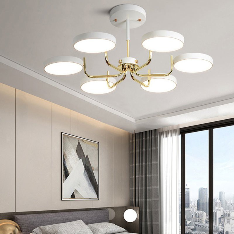 Люстра на штанге TAVIS D78 Gray