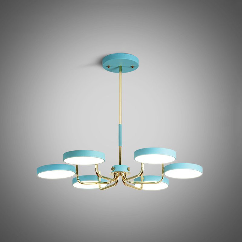 Люстра на штанге TAVIS D78 Blue Люстра на штанге TAVIS D78 Blue