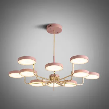 Люстра на штанге TAVIS D112 Pink