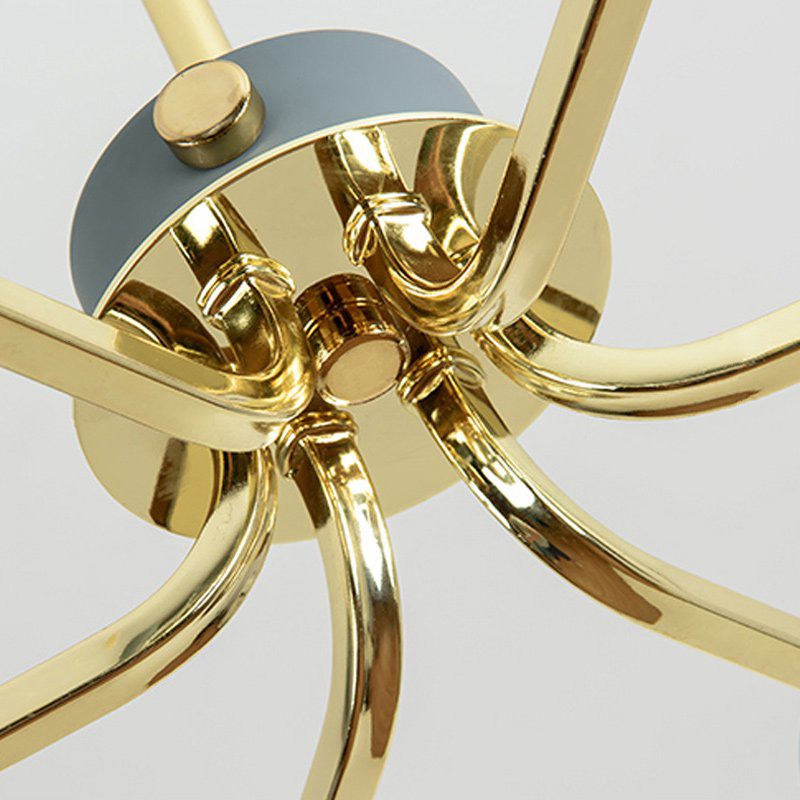 Люстра на штанге TAVIS D78 Gray