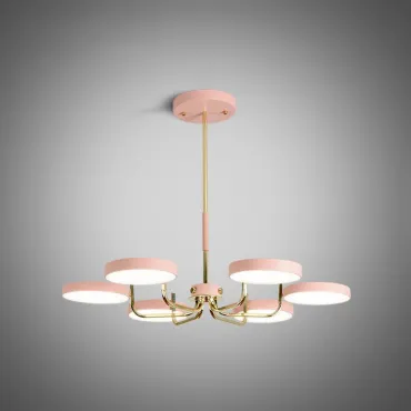 Люстра на штанге TAVIS D78 Pink