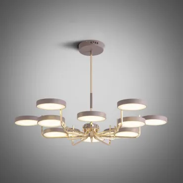 Люстра на штанге TAVIS D115 Gray