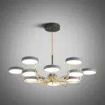 Люстра на штанге TAVIS D112 Gray