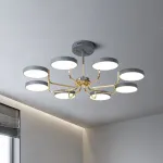 Люстра на штанге TAVIS D78 Gray