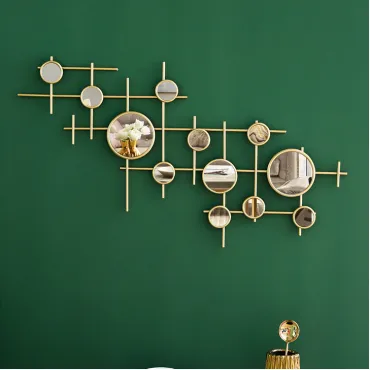 Дизайнерский настенный декор из зеркал LaLume-KKK00110 Дизайнерский настенный декор из зеркал LaLume-KKK00110