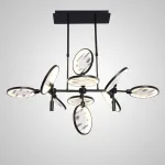 Люстра на штанге NEBULA D104