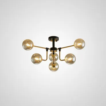 Потолочная люстра AGIRA D77 Amber