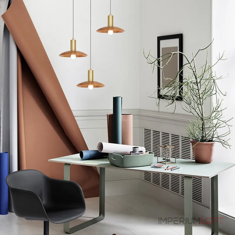 Подвесной светильник WOOD Light brown