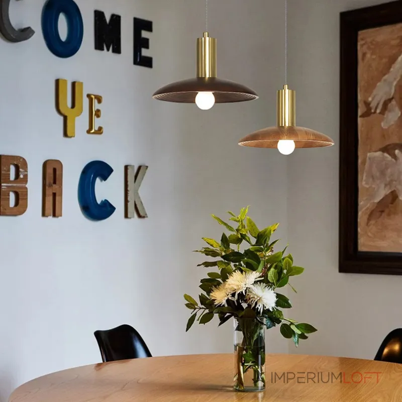 Подвесной светильник WOOD Light brown