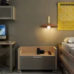 Подвесной светильник WOOD Light brown