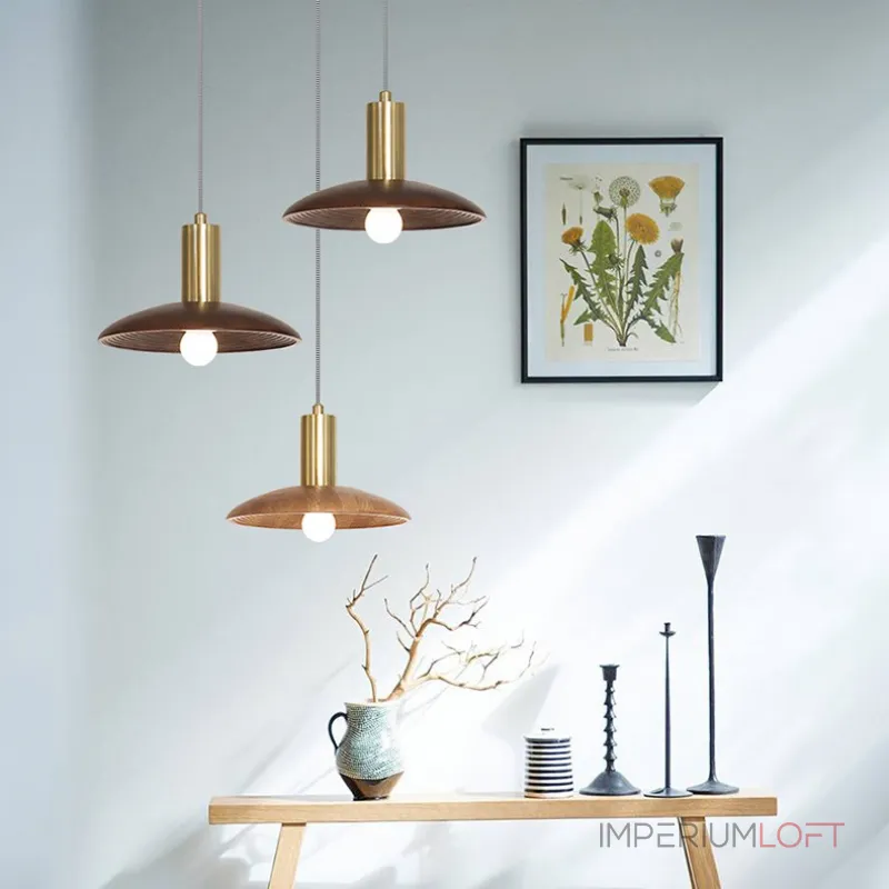 Подвесной светильник WOOD Light brown