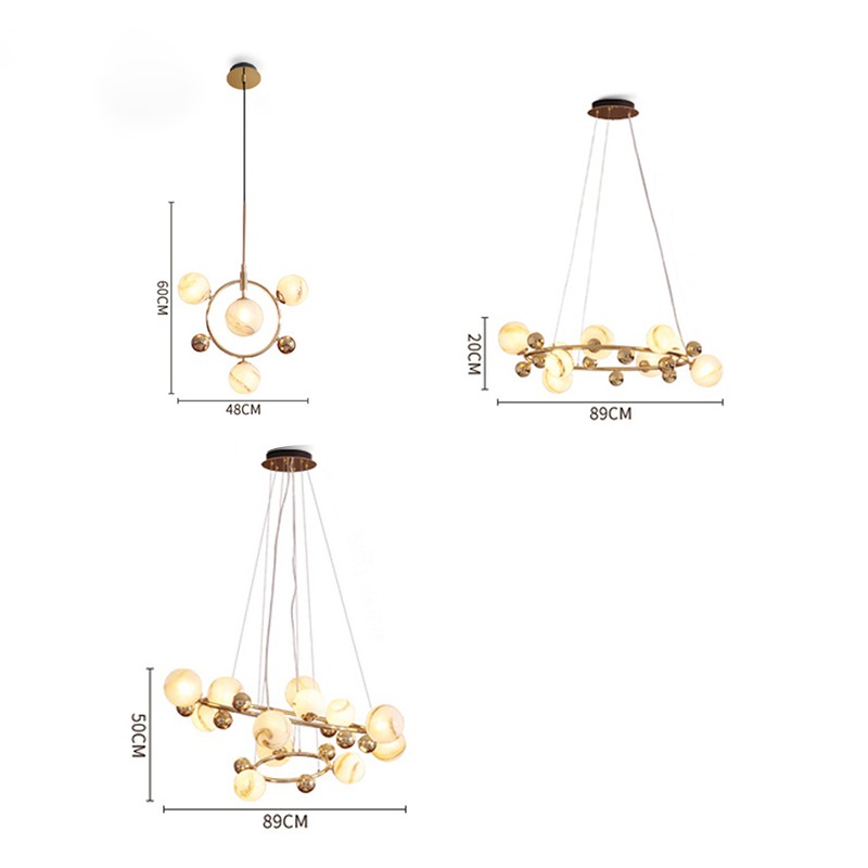 Подвесная люстра COSMOGONY LARGE M от ImperiumLoft Подвесная люстра COSMOGONY LARGE M от ImperiumLoft