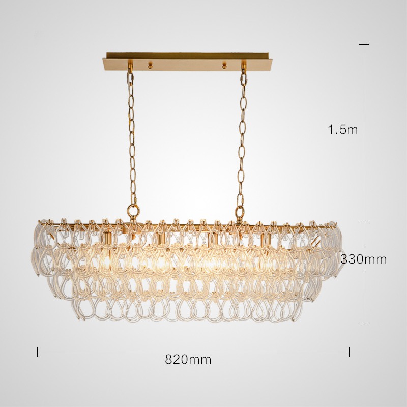 Подвесная люстра KNIT от ImperiumLoft